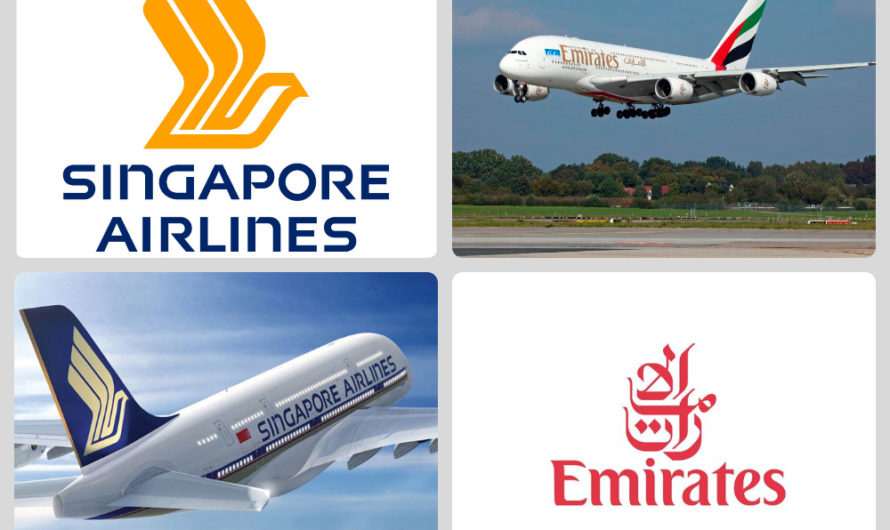 ПОЛЕ БИТВЫ: ВОЗДУХ. EMIRATES AIRLINES VS SINGAPORE AIRLINES